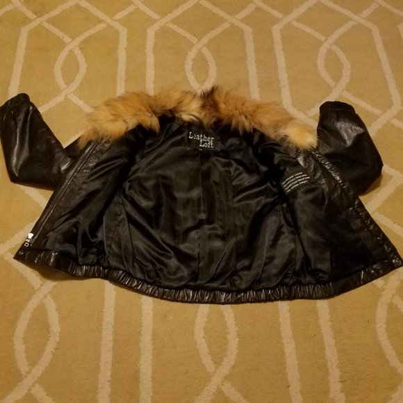 Leather Loft Vintage women's jacket size 9/10 - Picture 11 of 11